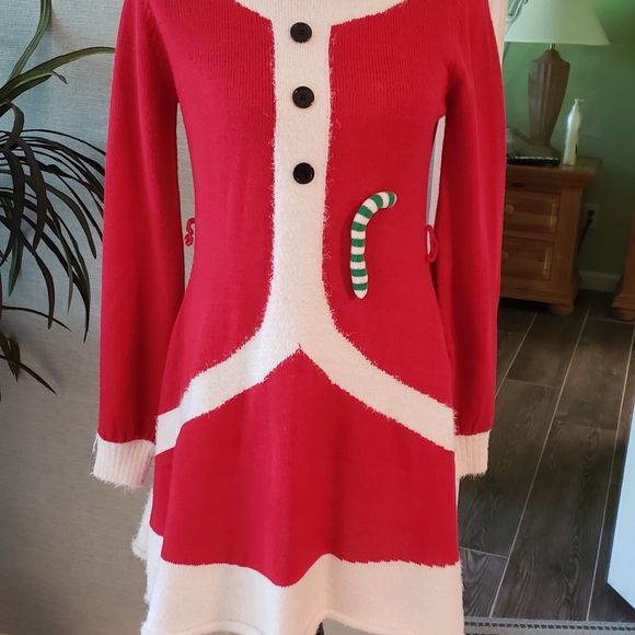 Christmas costume dress Med. - Picture 2 of 4